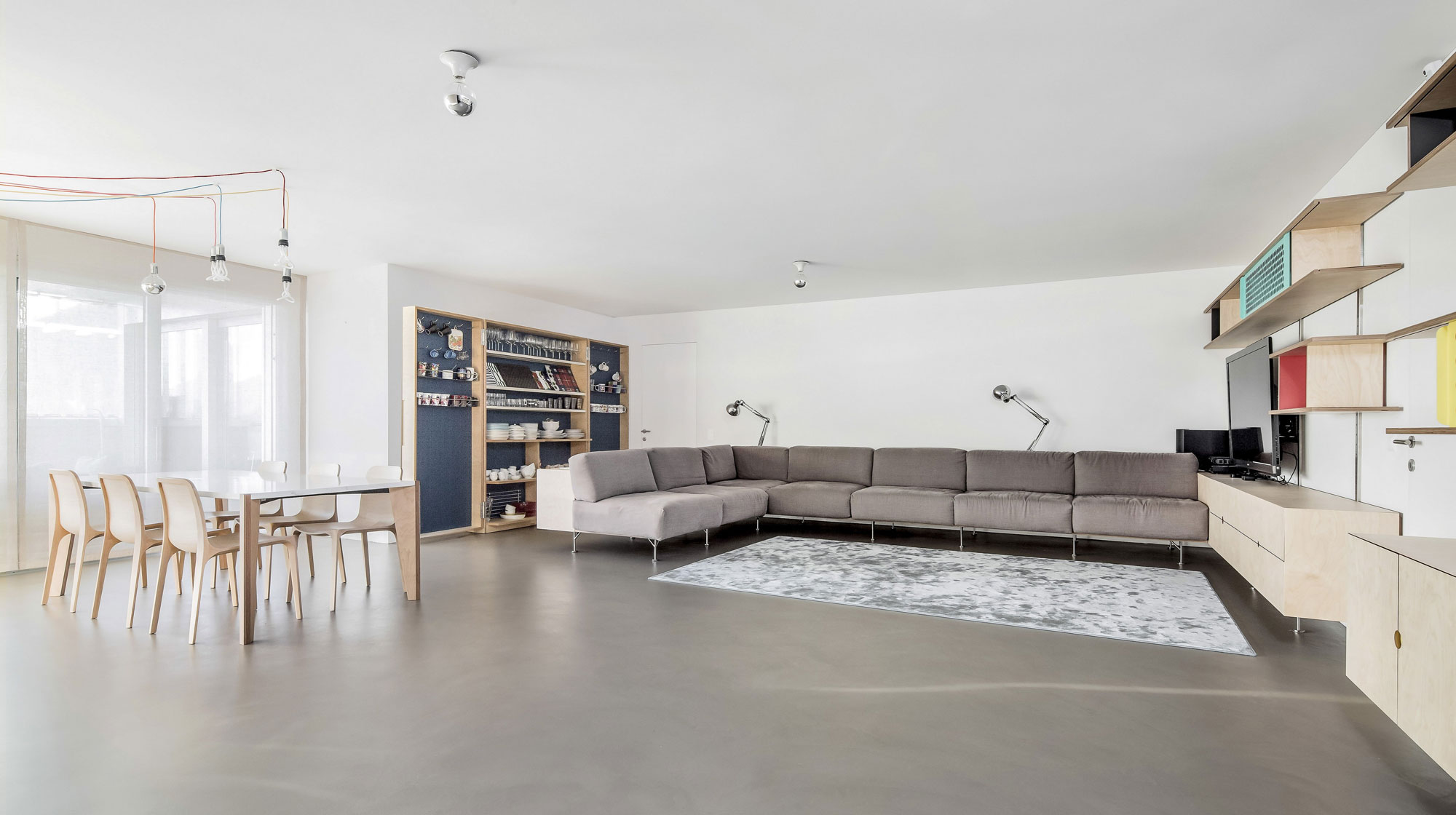 A Stylish Modern Apartment with Stunning Interior Elements on the Lake of Lugano by dotdotdot (1)