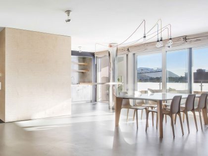 A Stylish Modern Apartment with Stunning Interior Elements on the Lake of Lugano by dotdotdot (11)