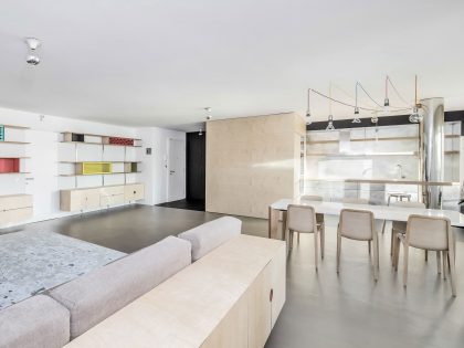A Stylish Modern Apartment with Stunning Interior Elements on the Lake of Lugano by dotdotdot (3)