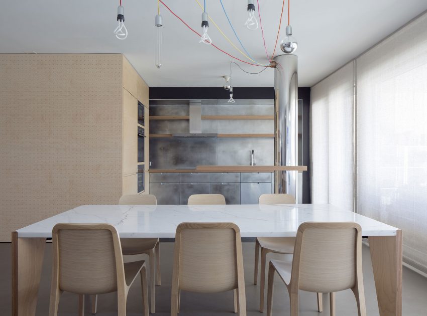 A Stylish Modern Apartment with Stunning Interior Elements on the Lake of Lugano by dotdotdot (9)