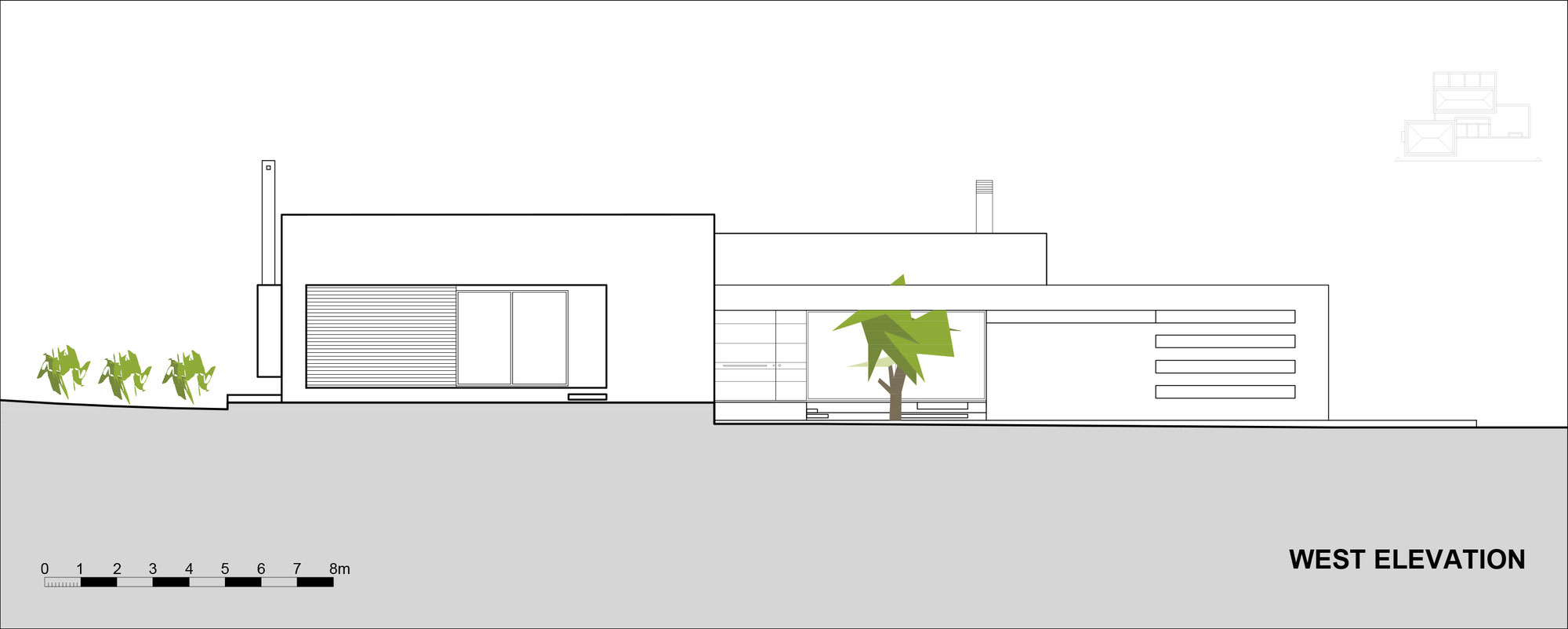 A Stylish Modern House with Mediterranean Sea Views in Ammoudi, Greece by Katerina Valsamaki Architects (23)