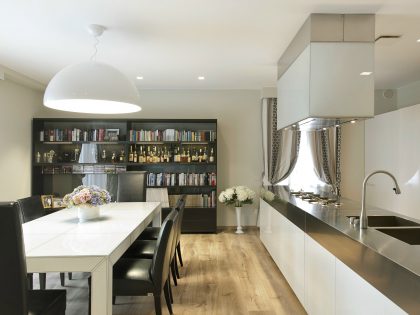 A Stylish and Bright Modern Apartment with Lovely Interiors in Brescia, Italy by bp Laboratorio di Architettura (7)