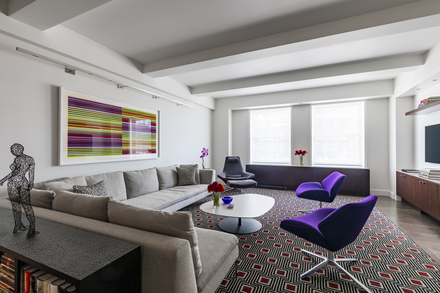 A Stylish and Colorful Contemporary Apartment on Park Avenue, New York City by Pier, Fine Associates (1)