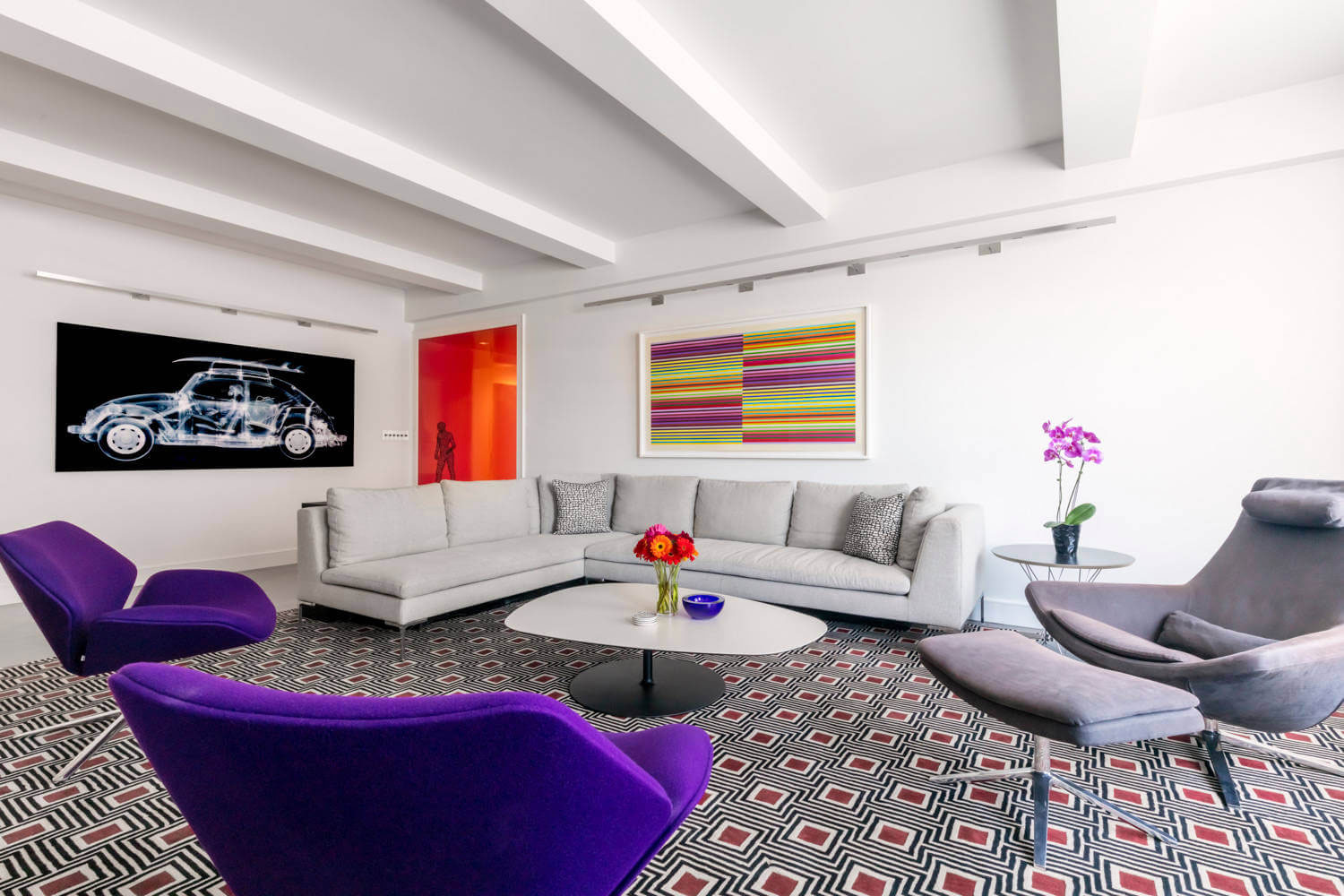 A Stylish and Colorful Contemporary Apartment on Park Avenue, New York City by Pier, Fine Associates (2)