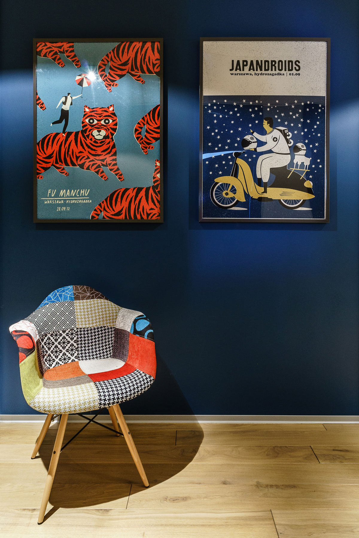 A Stylish and Colorful Modern Home for a Young Couple with Two Boys in Tczew, Poland by Fabryka Wnętrz (24)