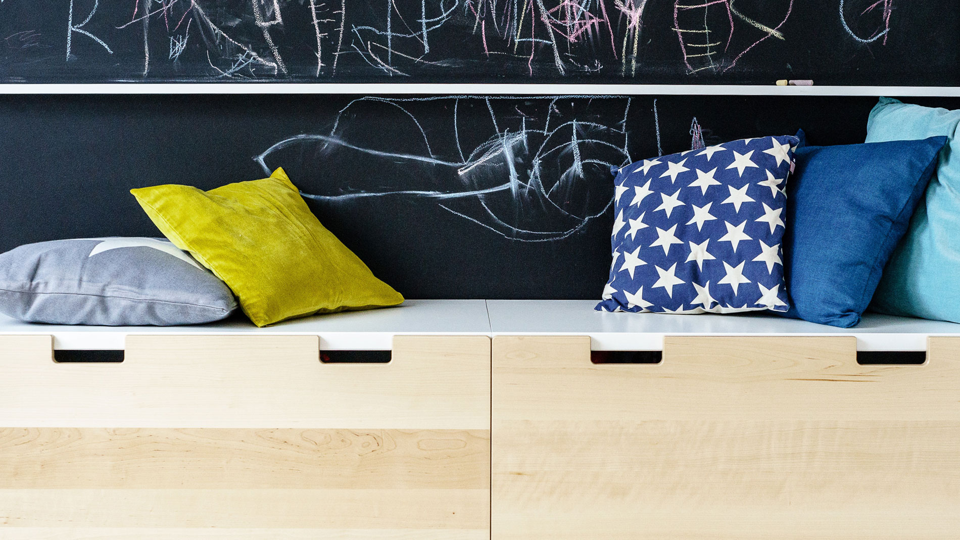 A Stylish and Colorful Modern Home for a Young Couple with Two Boys in Tczew, Poland by Fabryka Wnętrz (37)