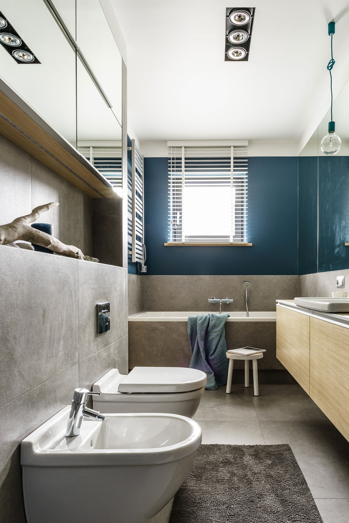 A Stylish and Colorful Modern Home for a Young Couple with Two Boys in Tczew, Poland by Fabryka Wnętrz (39)