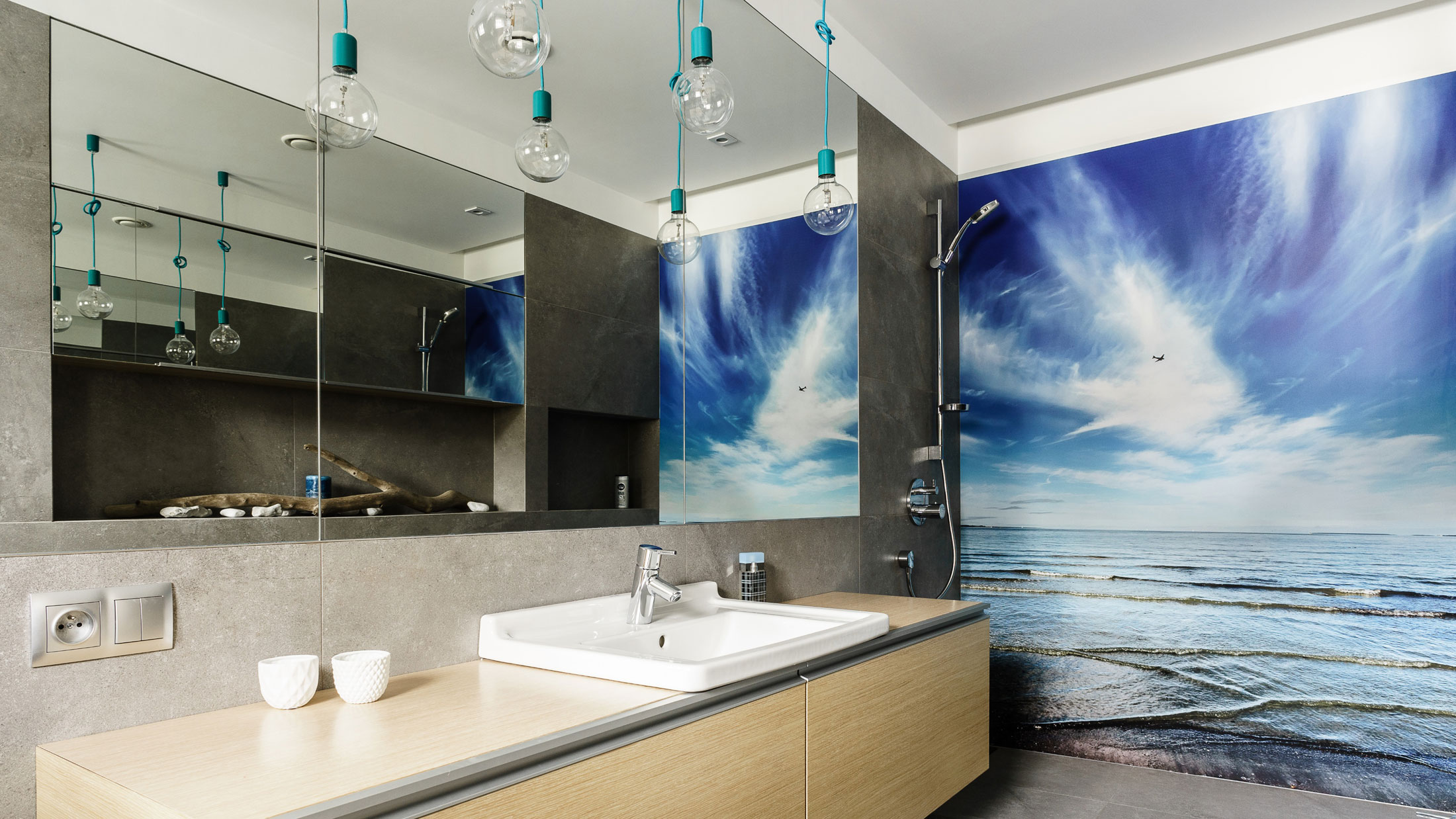 A Stylish and Colorful Modern Home for a Young Couple with Two Boys in Tczew, Poland by Fabryka Wnętrz (40)