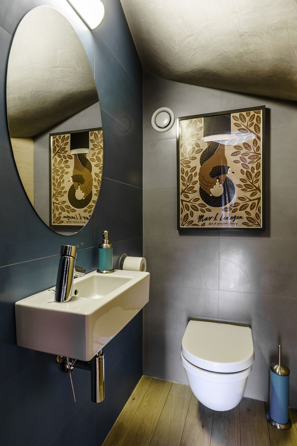 A Stylish and Colorful Modern Home for a Young Couple with Two Boys in Tczew, Poland by Fabryka Wnętrz (45)