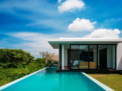 A Stylish and Stunning Contemporary Home with Lap Pool in Bali, Indonesia by Parametr Architecture (1)