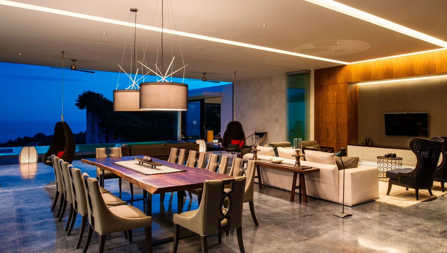 A Stylish and Stunning Contemporary Home with Lap Pool in Bali, Indonesia by Parametr Architecture (14)