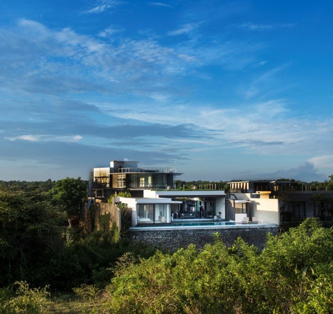 A Stylish and Stunning Contemporary Home with Lap Pool in Bali, Indonesia by Parametr Architecture (3)