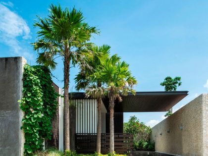 A Stylish and Stunning Contemporary Home with Lap Pool in Bali, Indonesia by Parametr Architecture (6)