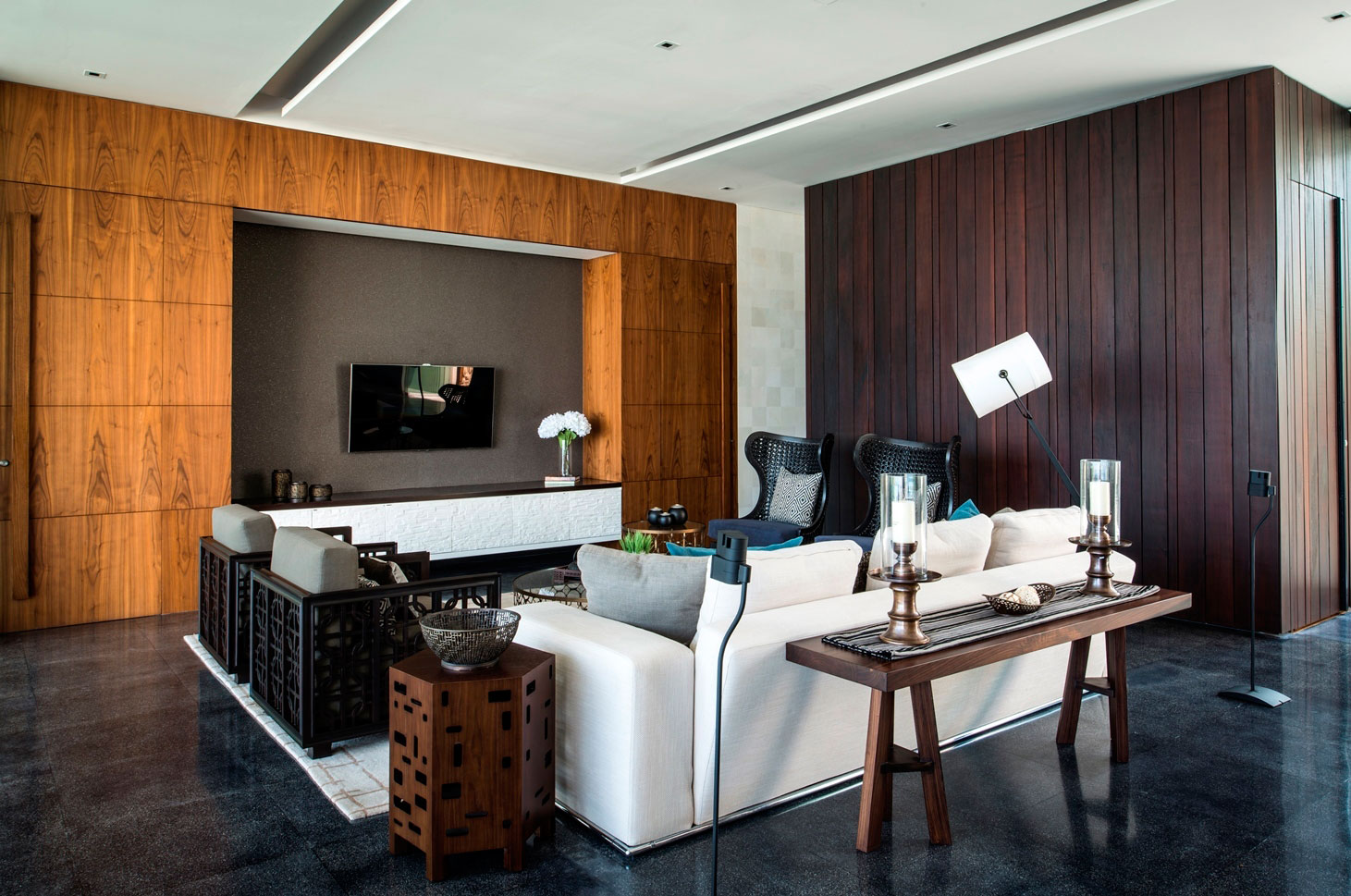 A Stylish and Stunning Contemporary Home with Lap Pool in Bali, Indonesia by Parametr Architecture (8)