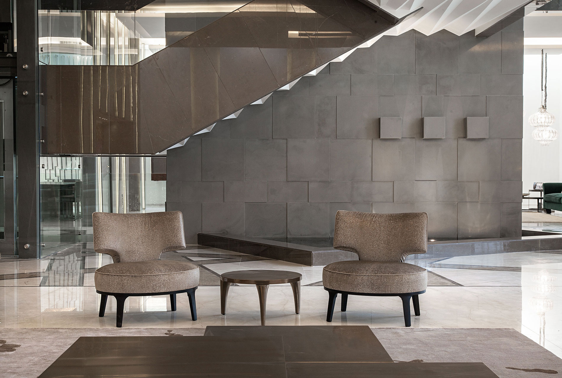 A Stylish and Unique Contemporary Home with Luxurious Vibe in Kuwait City by Roma International (4)