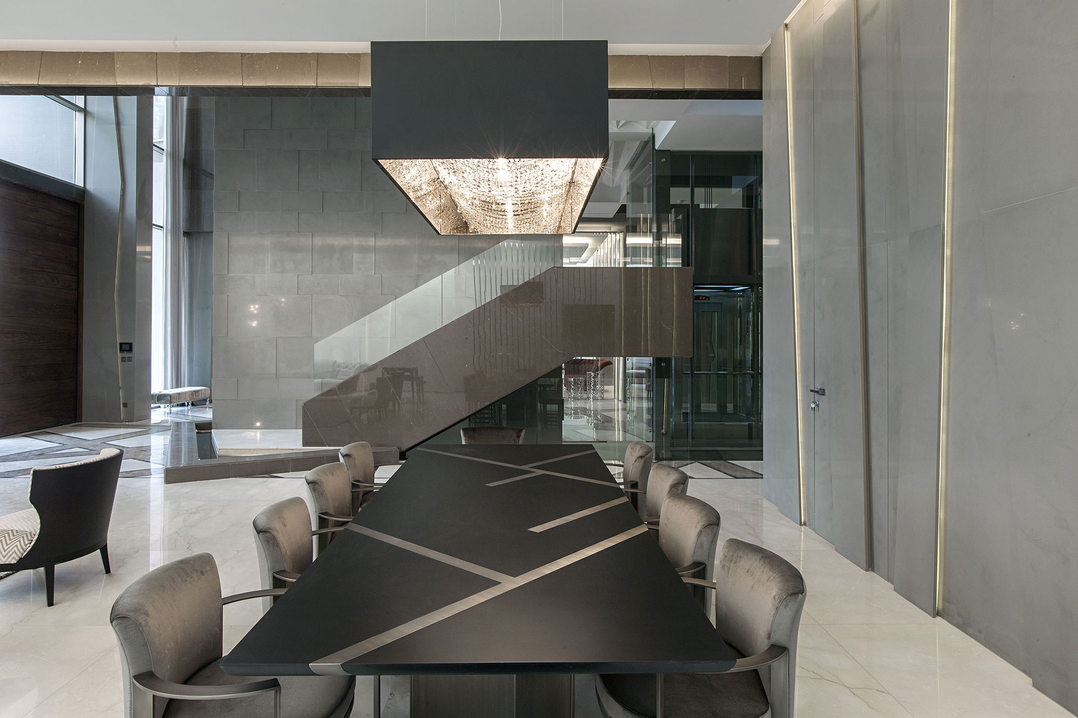A Stylish and Unique Contemporary Home with Luxurious Vibe in Kuwait City by Roma International (6)