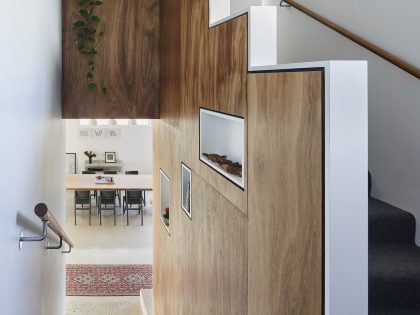 A Sustainable Contemporary Home with Warm Interiors for a Young Family in Melbourne, Australia by Poly Studio (10)