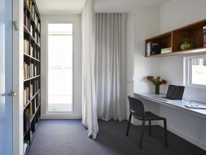 A Sustainable Contemporary Home with Warm Interiors for a Young Family in Melbourne, Australia by Poly Studio (12)