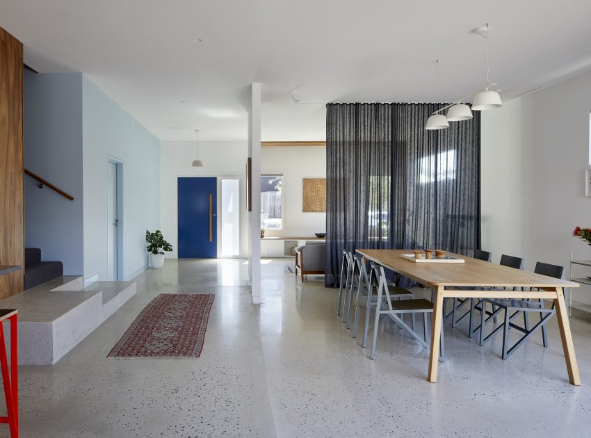 A Sustainable Contemporary Home with Warm Interiors for a Young Family in Melbourne, Australia by Poly Studio (6)