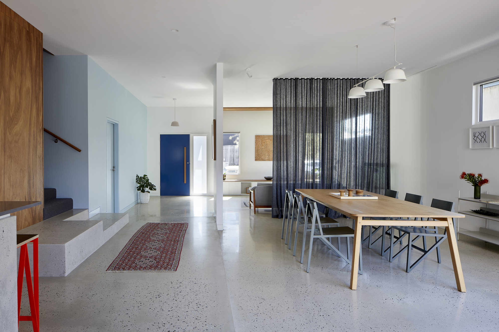 A Sustainable Contemporary Home with Warm Interiors for a Young Family in Melbourne, Australia by Poly Studio (6)