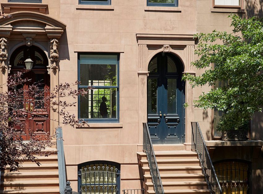 A Three-Family Row House Converted Into an Elegant Contemporary Home in Carroll Gardens, New York City by Lang Architecture (2)