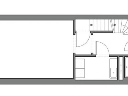 A Three-Family Row House Converted Into an Elegant Contemporary Home in Carroll Gardens, New York City by Lang Architecture (20)