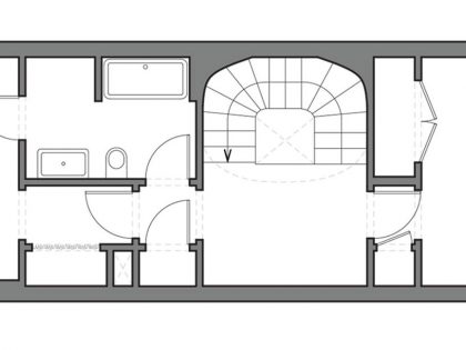 A Three-Family Row House Converted Into an Elegant Contemporary Home in Carroll Gardens, New York City by Lang Architecture (21)