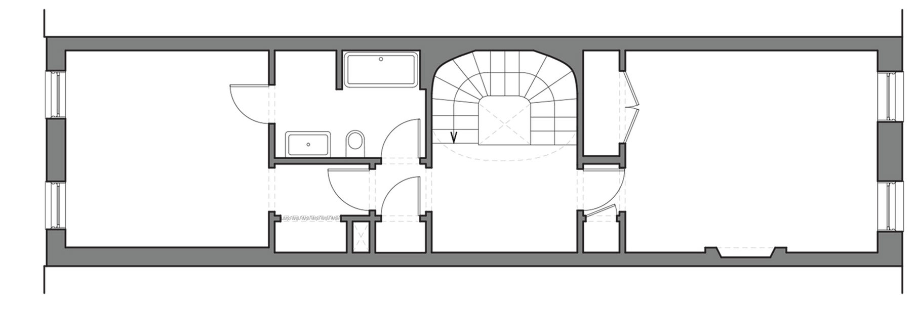 A Three-Family Row House Converted Into an Elegant Contemporary Home in Carroll Gardens, New York City by Lang Architecture (21)