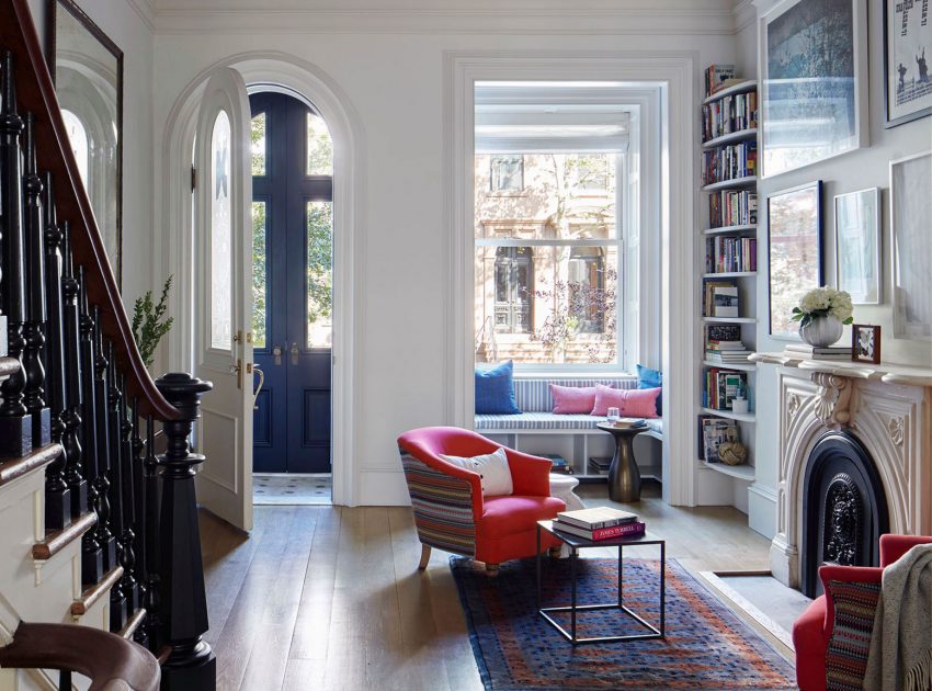 A Three-Family Row House Converted Into an Elegant Contemporary Home in Carroll Gardens, New York City by Lang Architecture (5)