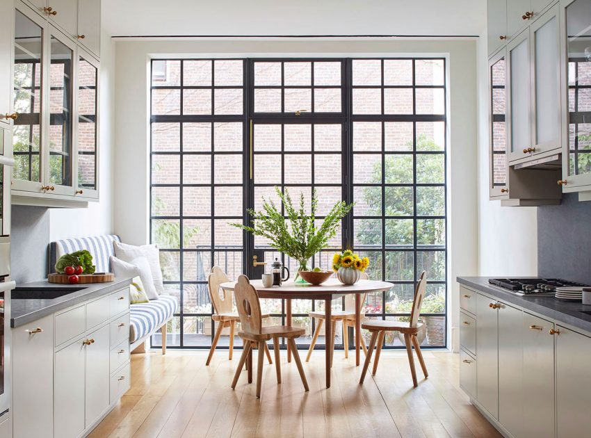 A Three-Family Row House Converted Into an Elegant Contemporary Home in Carroll Gardens, New York City by Lang Architecture (9)