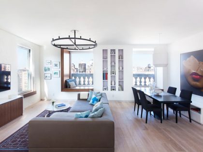 A Two Apartments Joined Into a Spacious Contemporary Home in New York City