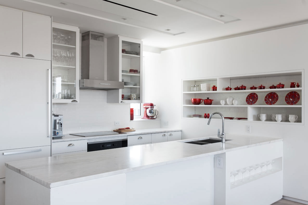 A Two Apartments Joined Into a Spacious Contemporary Home in New York City by Tirmizi Campbell (5)