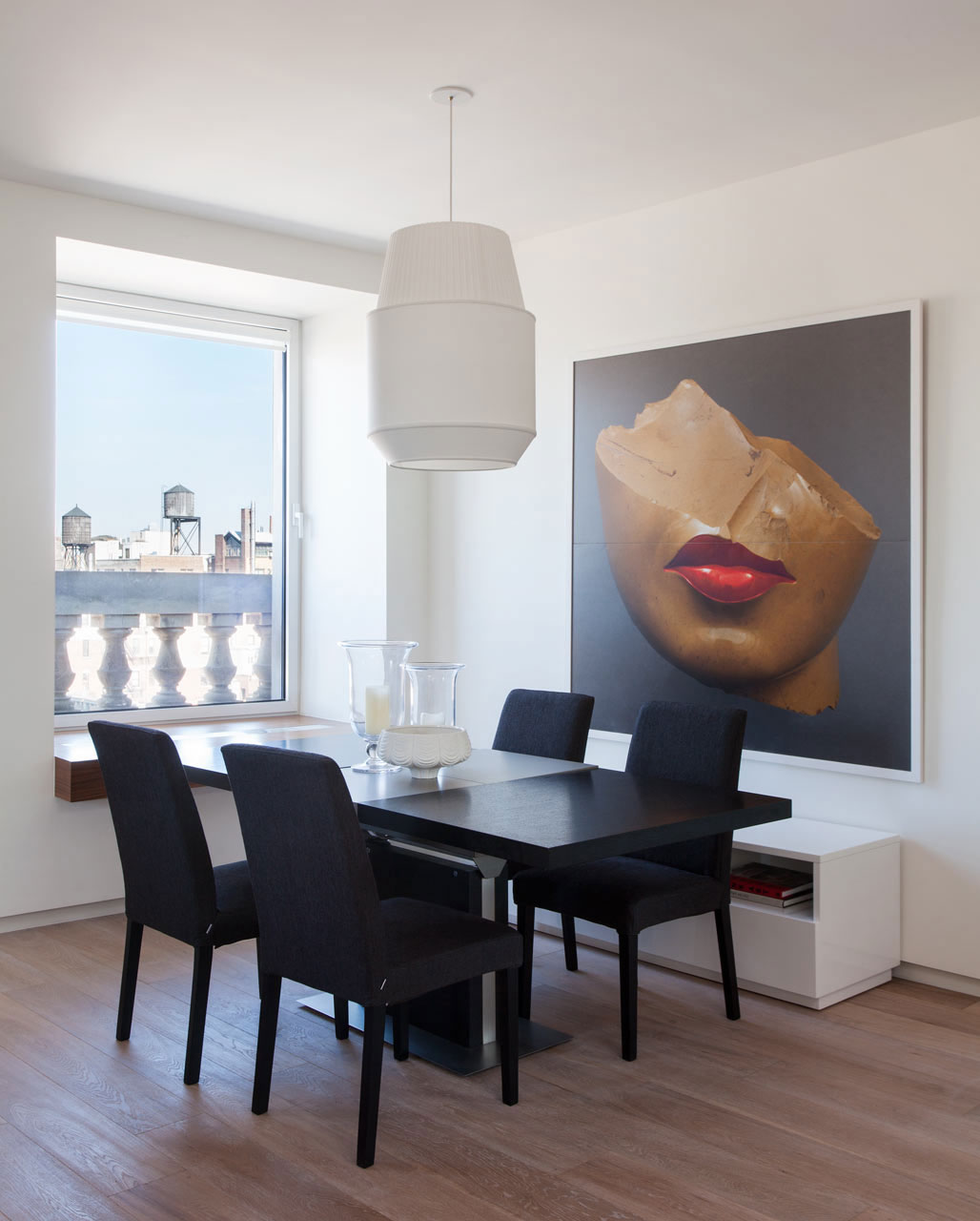 A Two Apartments Joined Into a Spacious Contemporary Home in New York City by Tirmizi Campbell (8)