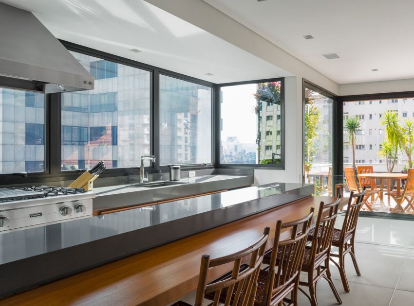 A Unique and Elegant Contemporary Apartment in São Paulo by ROCCO ARQUITETOS (13)