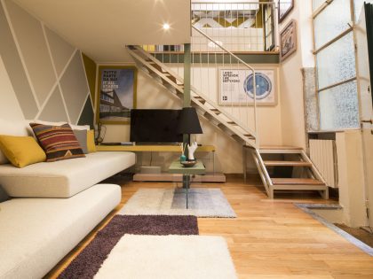 A Unique and Unconventional Home with Comfortable Layouts in Milan