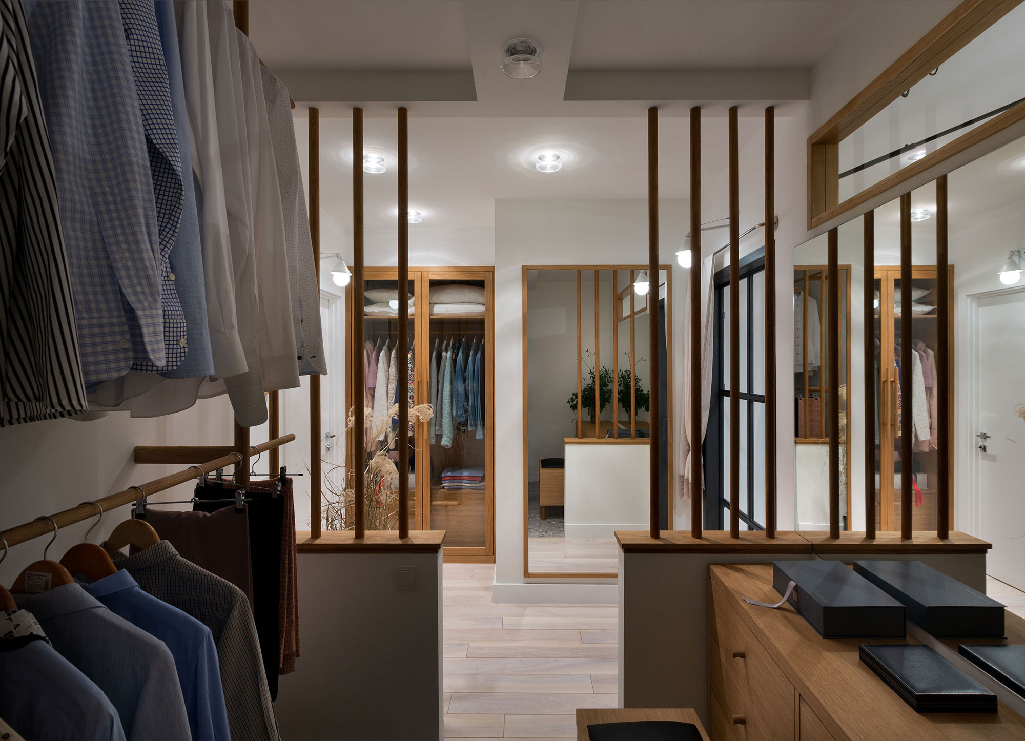 An Airy Monochromatic Apartment with Clean Lines and Simple Furnishings in Kiev by Alena Yudina (16)