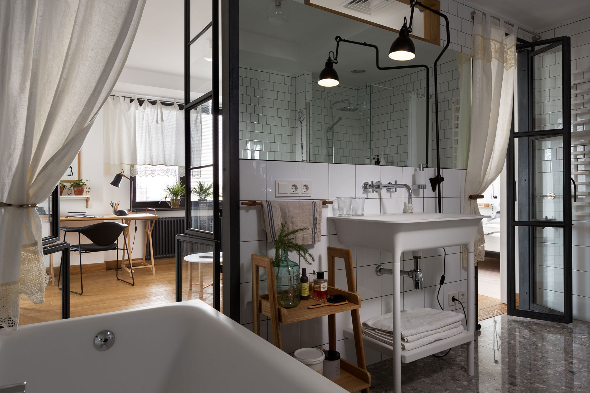 An Airy Monochromatic Apartment with Clean Lines and Simple Furnishings in Kiev by Alena Yudina (20)