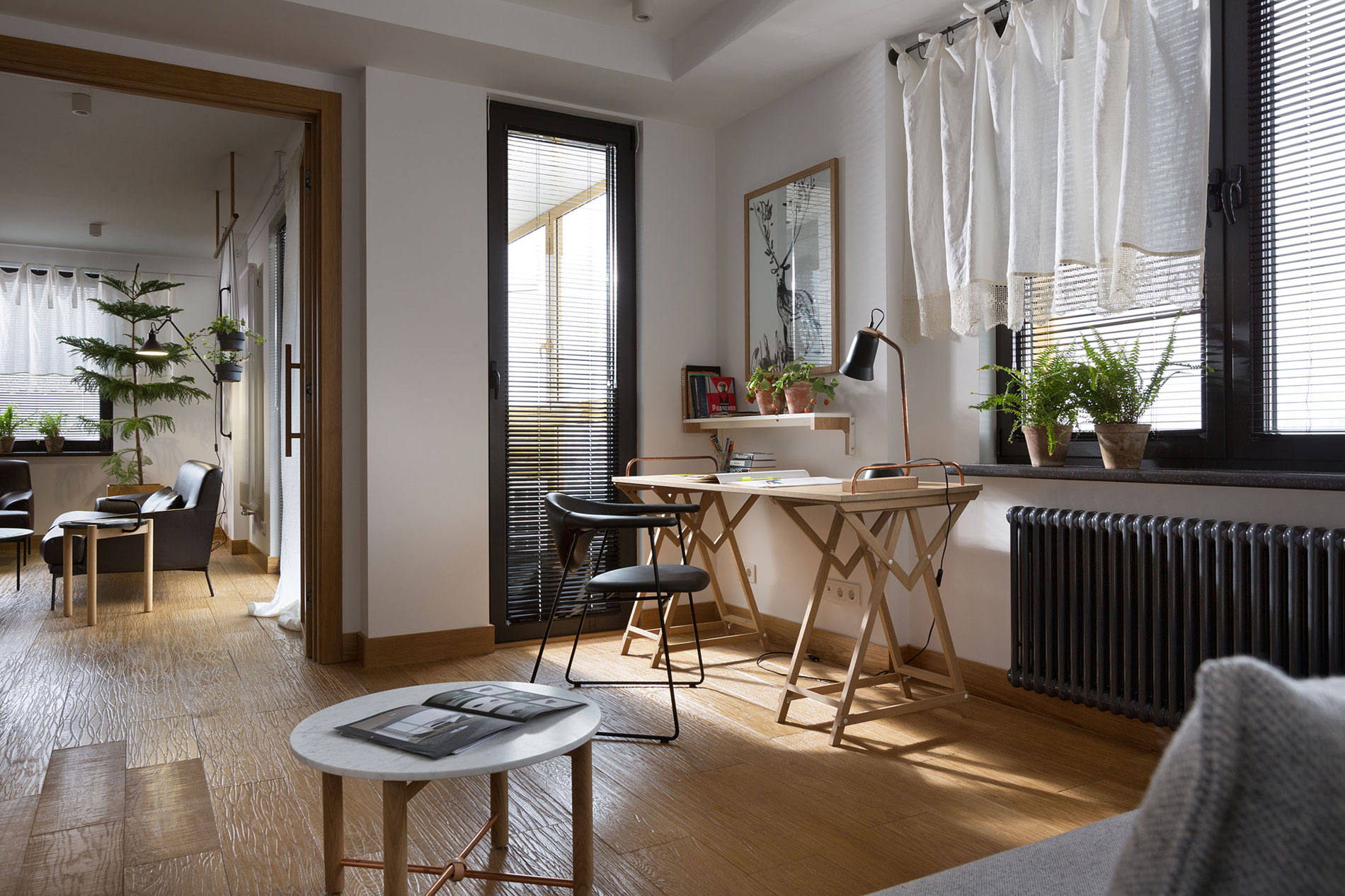 An Airy Monochromatic Apartment with Clean Lines and Simple Furnishings in Kiev by Alena Yudina (28)