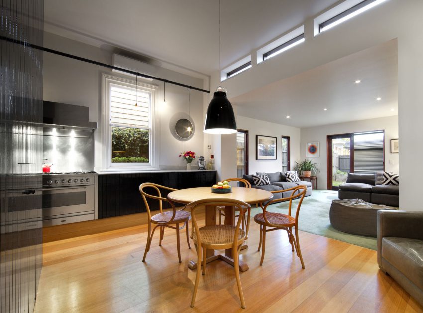 An Eclectic Industrial Home with Recycled and Spatial Arrangement in Brunswick by Christopher Botterill (1)