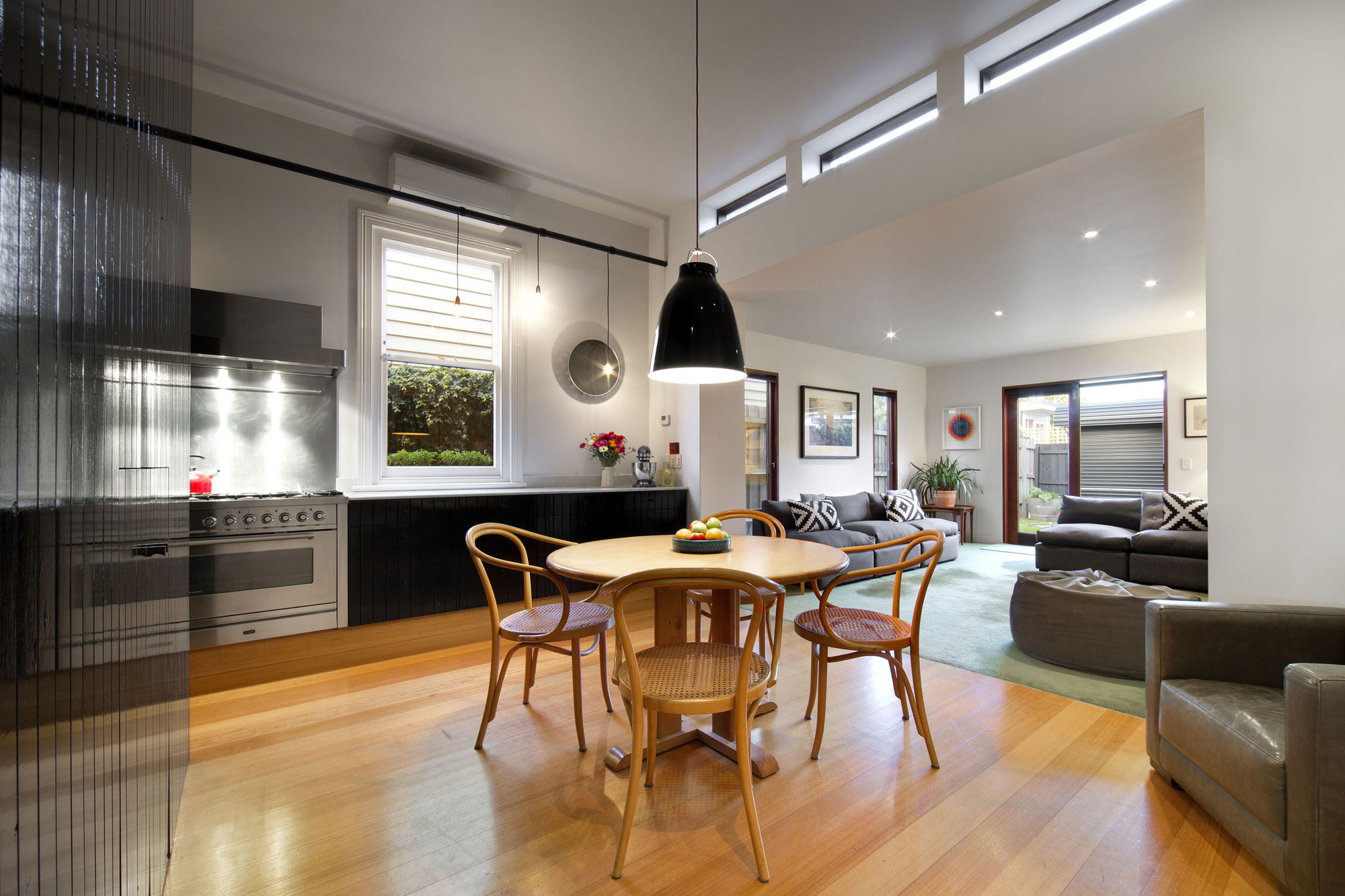 An Eclectic Industrial Home with Recycled and Spatial Arrangement in Brunswick by Christopher Botterill (1)