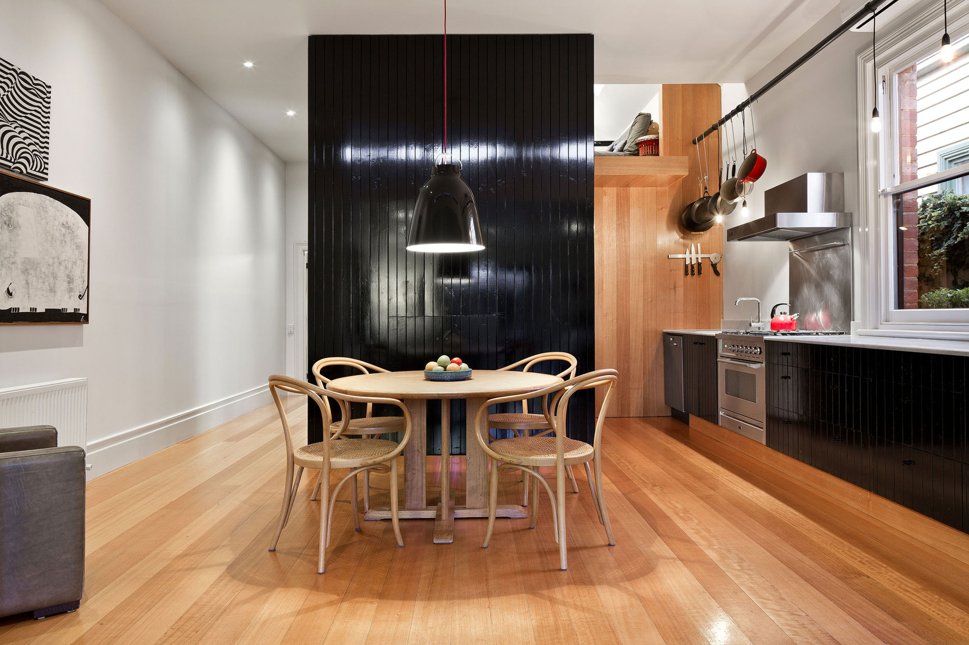 An Eclectic Industrial Home with Recycled and Spatial Arrangement in Brunswick by Christopher Botterill (2)