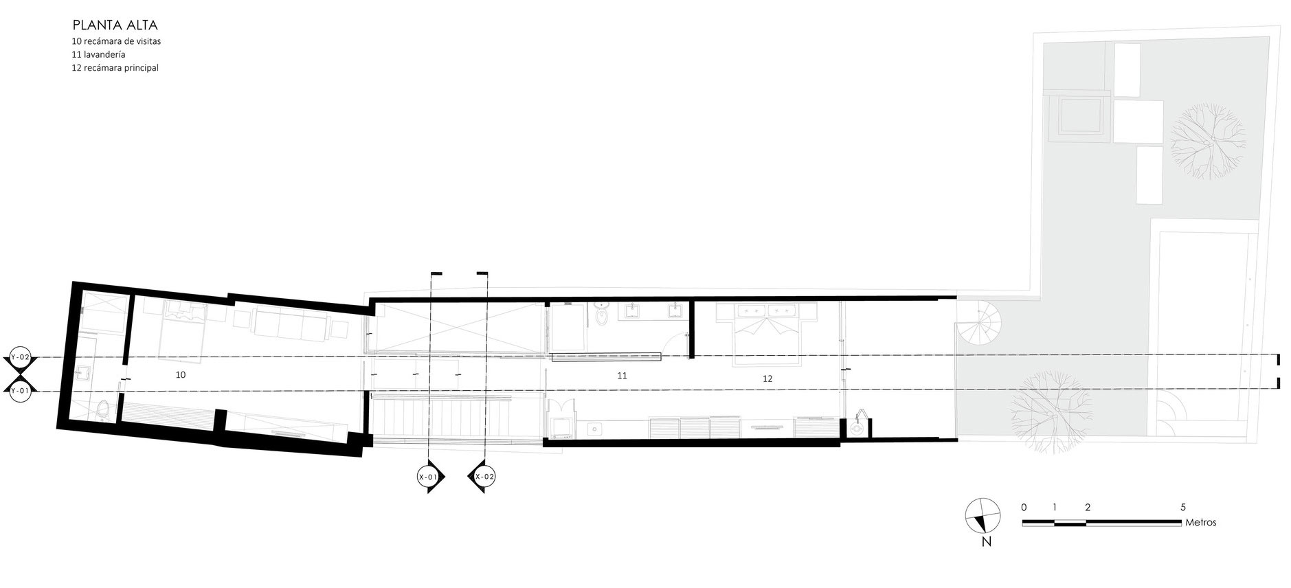 An Eclectic and Colorful Contemporary Home with Wall Tiles in Merida, Mexico by H. Ponce Arquitectos (15)
