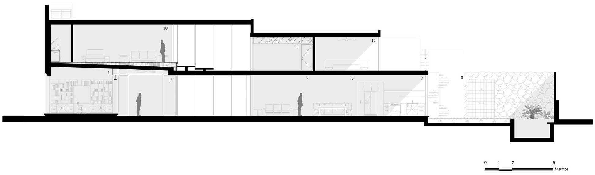 An Eclectic and Colorful Contemporary Home with Wall Tiles in Merida, Mexico by H. Ponce Arquitectos (17)