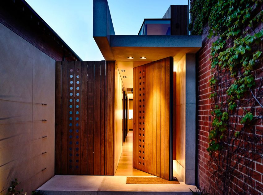 An Eco-Friendly and Spacious Family Home with Multifunctional Basement in Elwood, Australia by Schulberg Demkiw Architects (15)