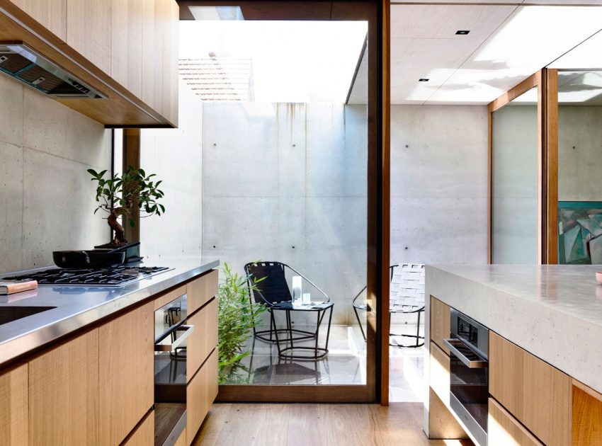 An Eco-Friendly and Spacious Family Home with Multifunctional Basement in Elwood, Australia by Schulberg Demkiw Architects (5)