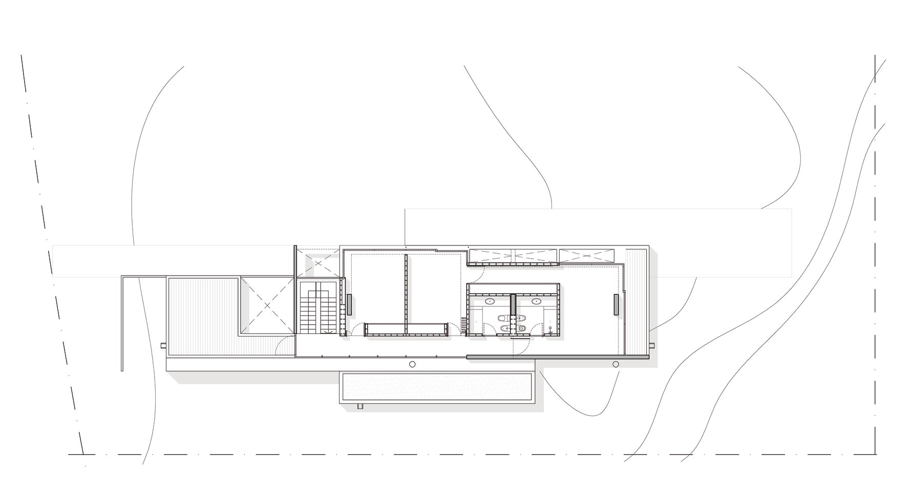 An Elegant Concrete and Glass House in the Forest of Pinamar, Argentina by ATV arquitectos (14)