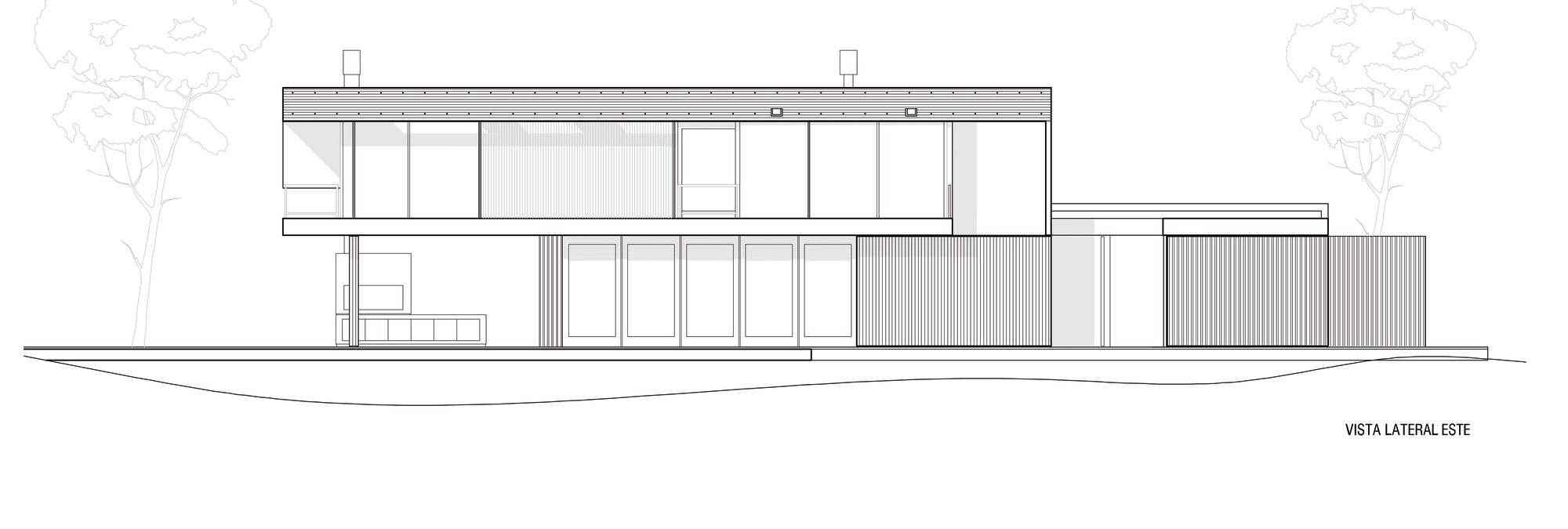 An Elegant Concrete and Glass House in the Forest of Pinamar, Argentina by ATV arquitectos (15)