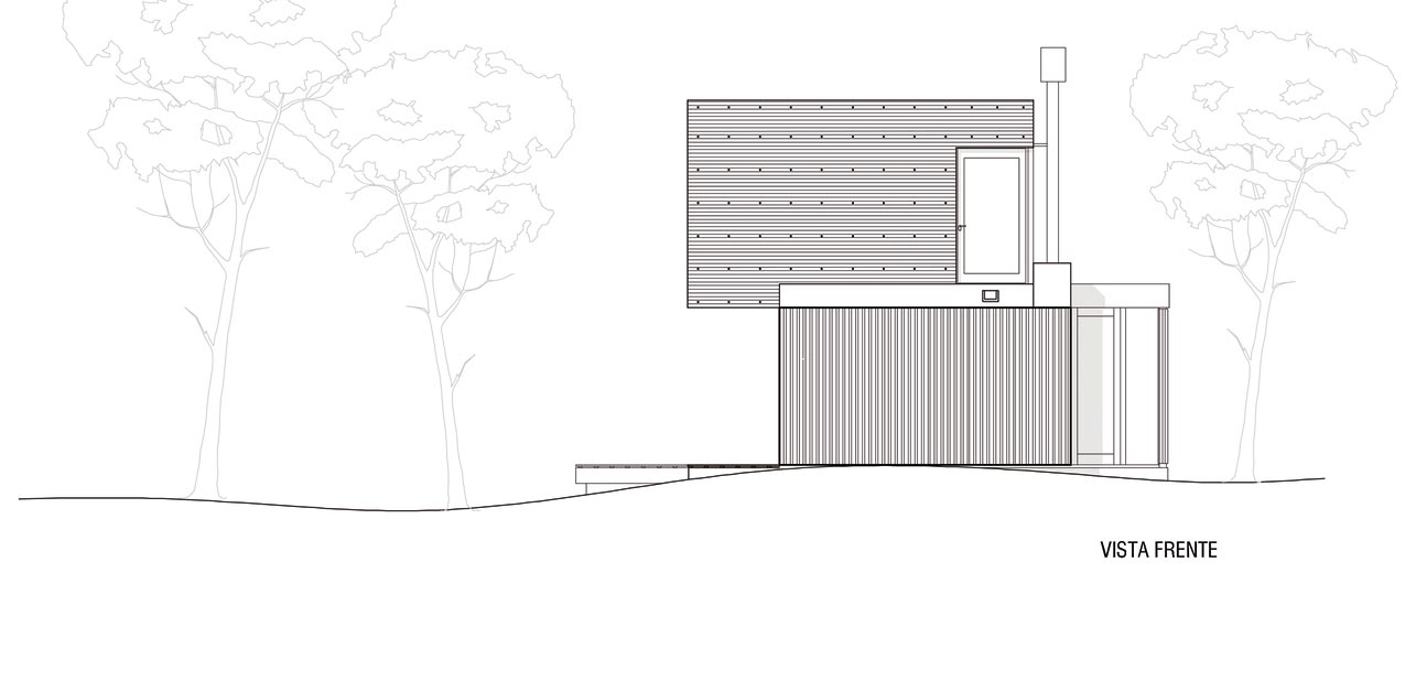 An Elegant Concrete and Glass House in the Forest of Pinamar, Argentina by ATV arquitectos (17)