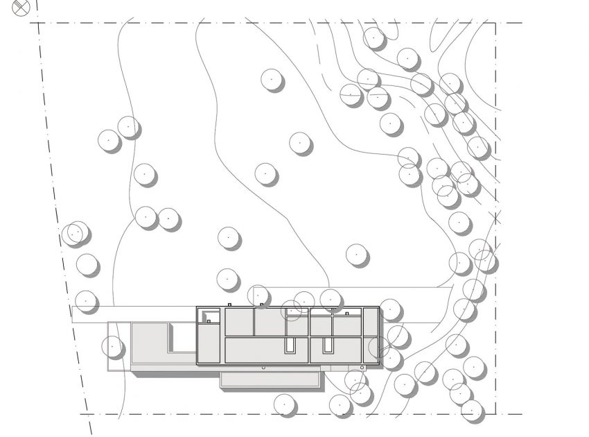 An Elegant Concrete and Glass House in the Forest of Pinamar, Argentina by ATV arquitectos (22)