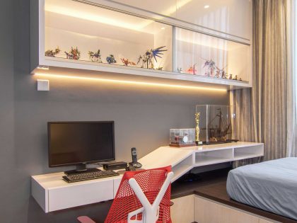 An Elegant Contemporary Apartment with Breathtaking Interior in Singapore by KNQ Associates (17)